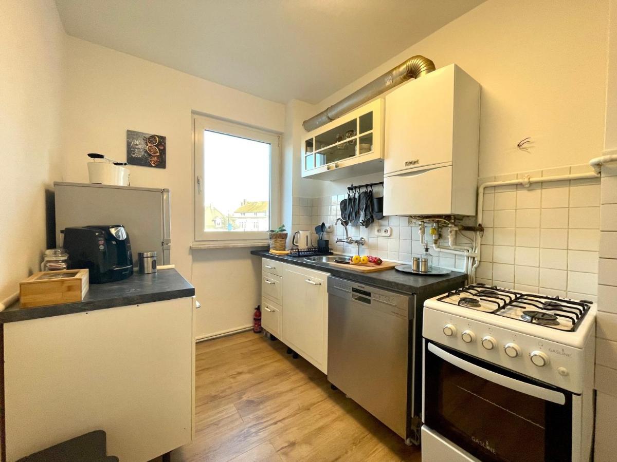 Downtown Apartment By Ninja Spaces - Kingsize-Bett, Kueche, Netflix, Terrasse Wuppertal Esterno foto
